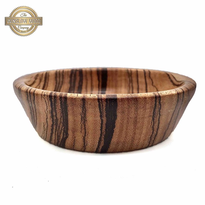 Exotic Zebrano Bowl - Image 3